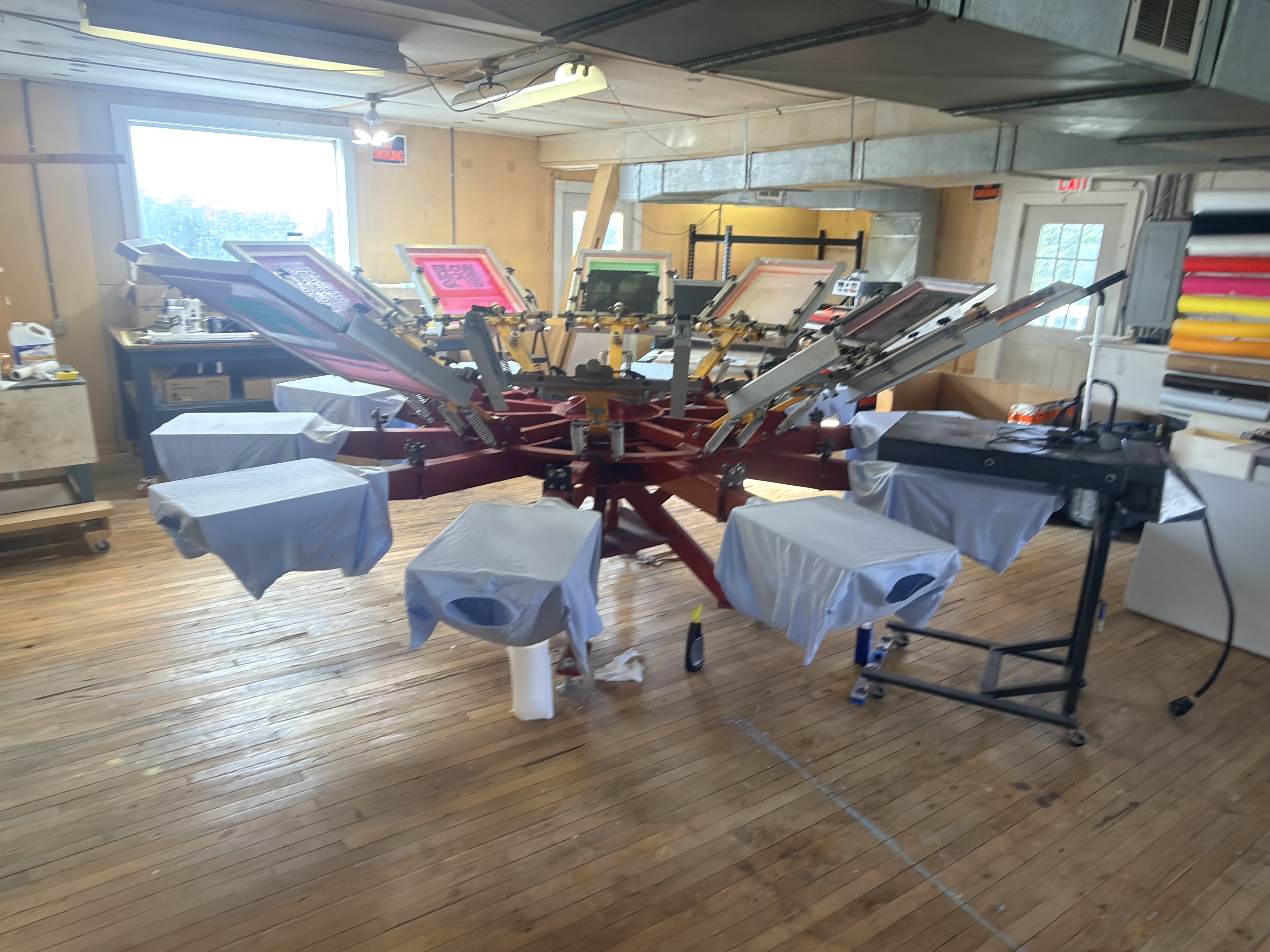 Press #1, Our 10 color press
